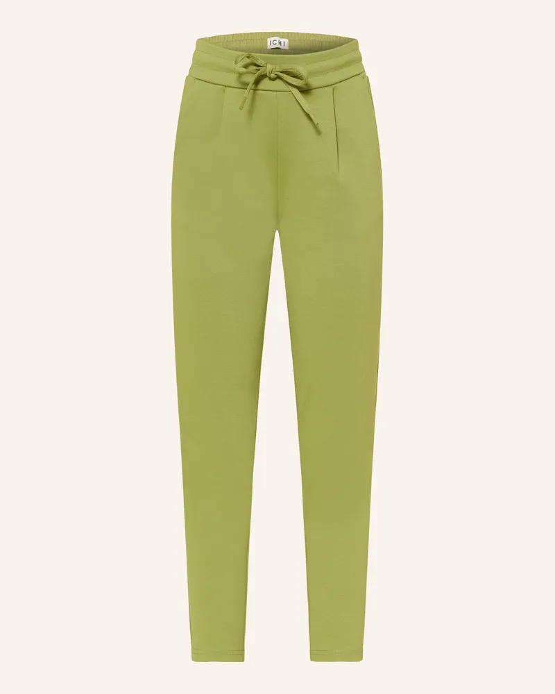 ICHI Hose im Jogging-Stil IHKATE Hellgrün