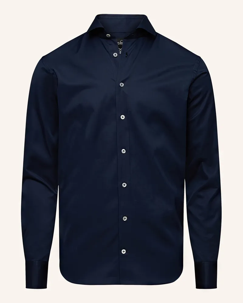 van Laack Hemd Slim Fit Blau