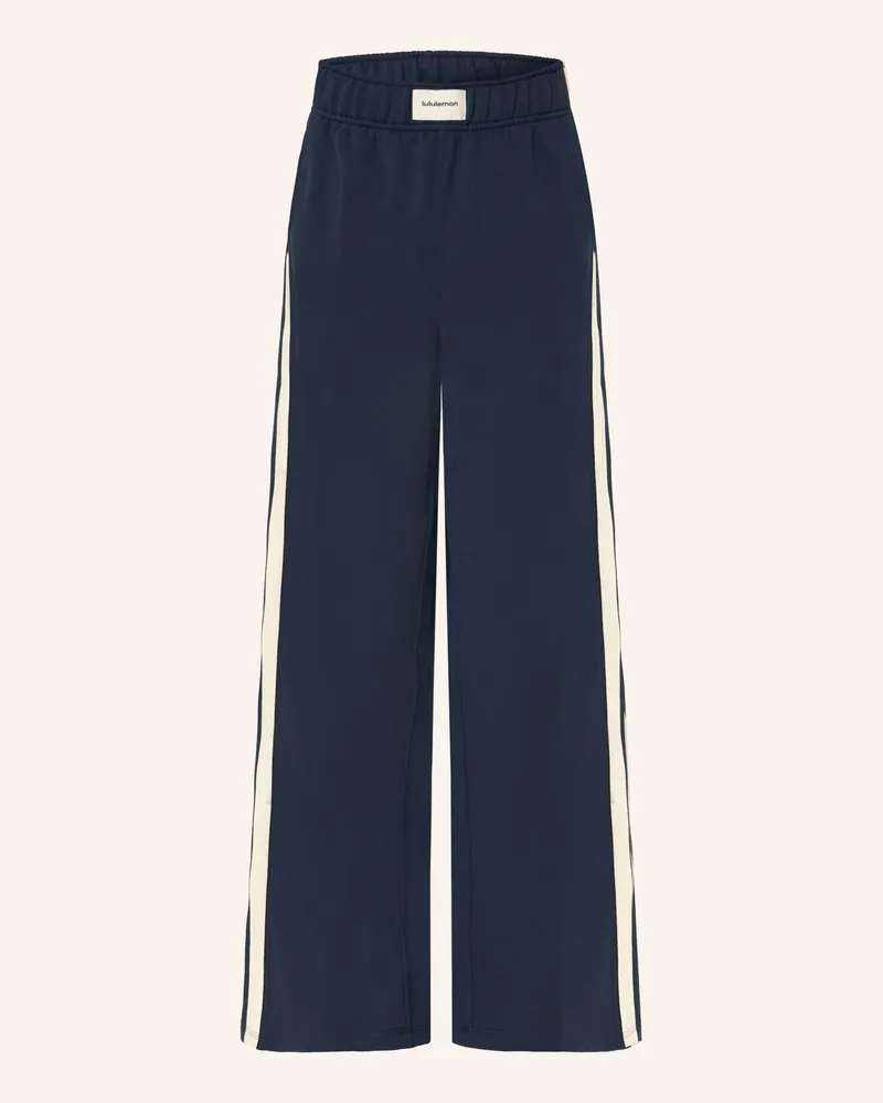 LULULEMON Sweatpants Steady State blau Dunkelblau