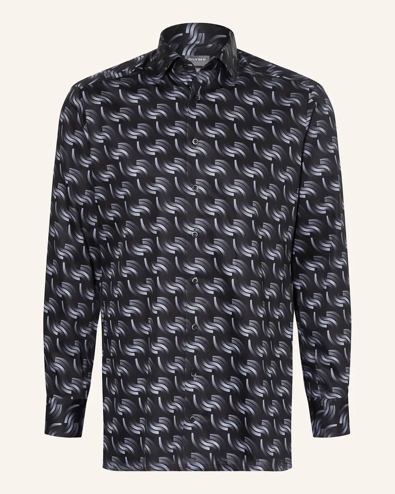 Olymp Hemd Luxor Modern Fit schwarz Schwarz