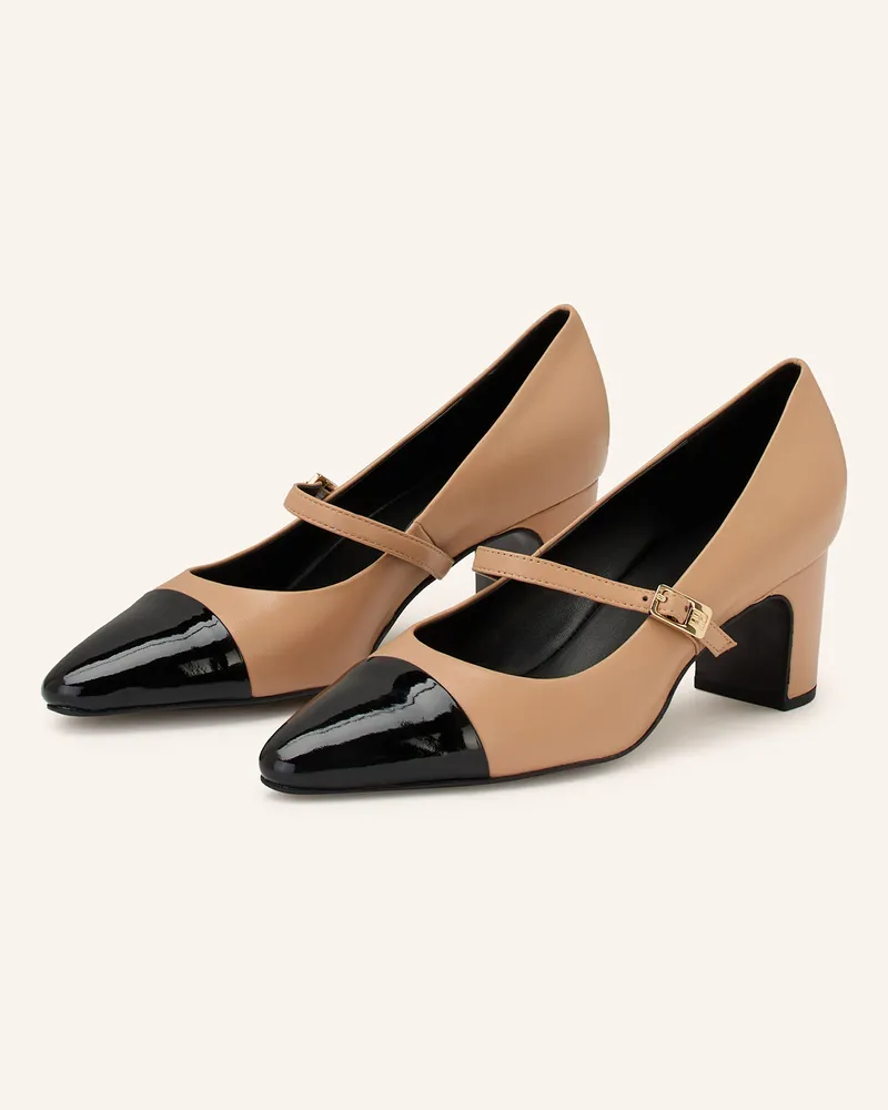 Högl Mary-Jane-Pumps beige Camel