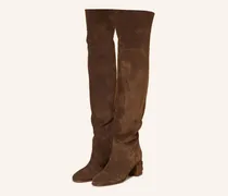 Overknee-Stiefel New Muny braun