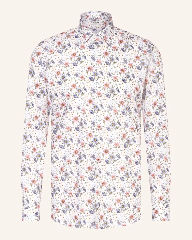 Olymp Hemd Level Five Body Fit weiss Weiss