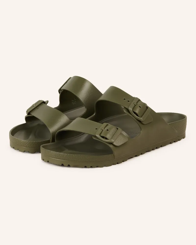 Birkenstock Pantoletten Arizona Eva gruen Khaki