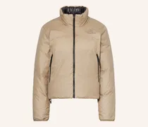 Daunenjacke Pertex Nuptse Zum Wenden beige