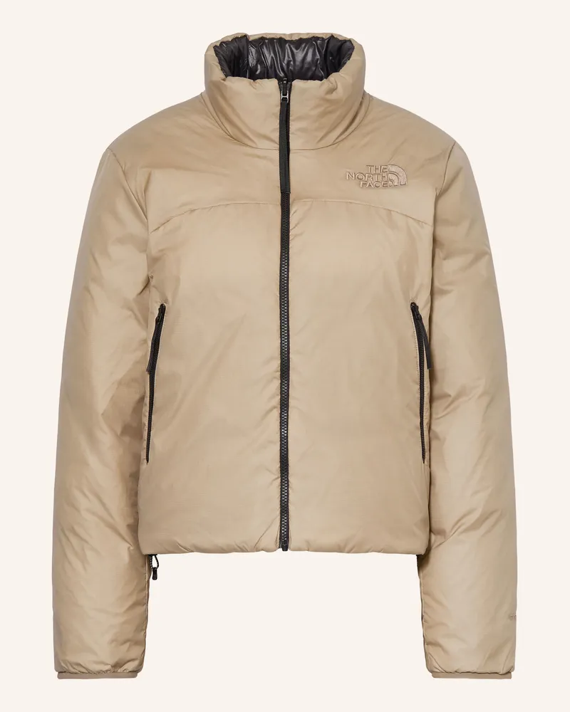 The North Face Daunenjacke Pertex Nuptse Zum Wenden beige Beige