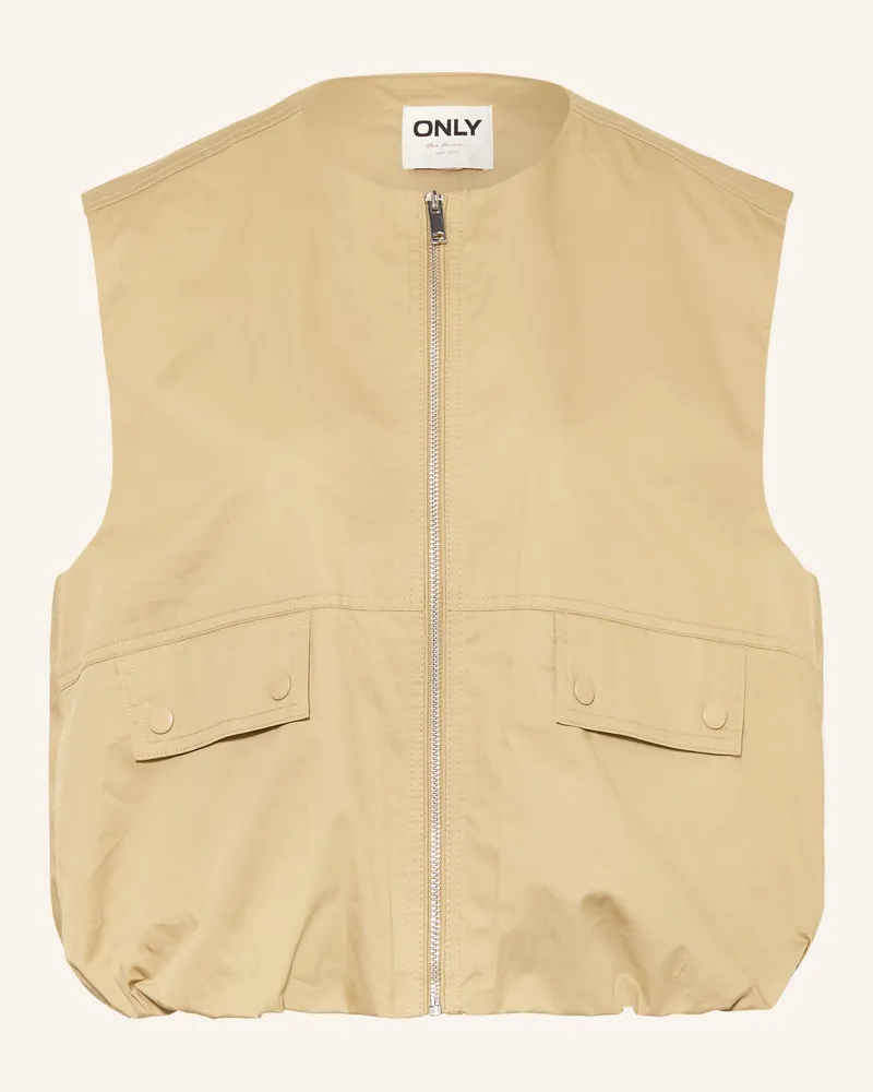 only Weste beige Beige