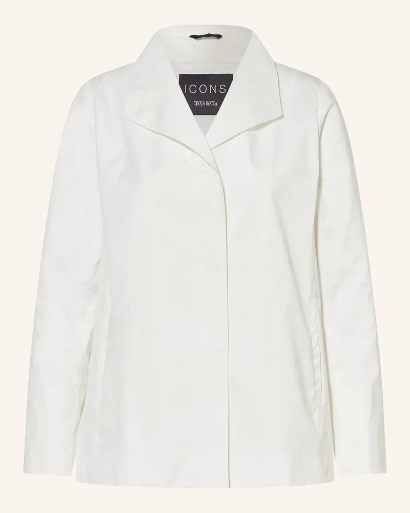 Cinzia Rocca Jacke weiss Weiss