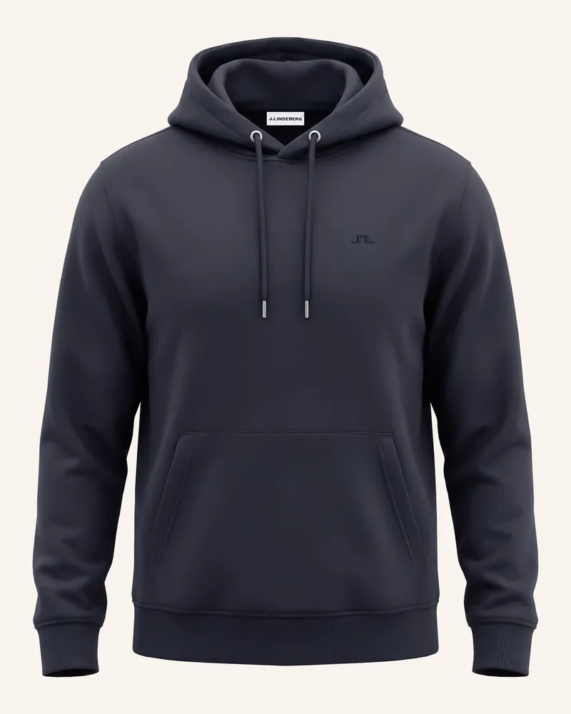 J.Lindeberg Hoodie blau Blau