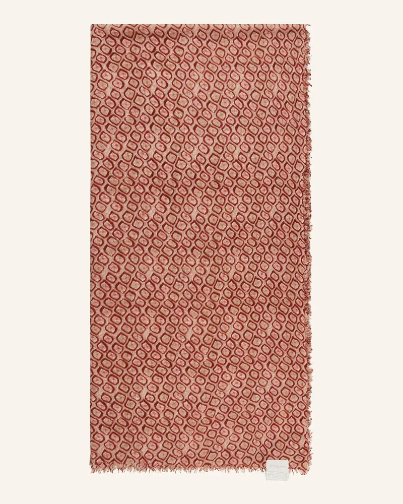 hemisphere Tuch Dunkelrot