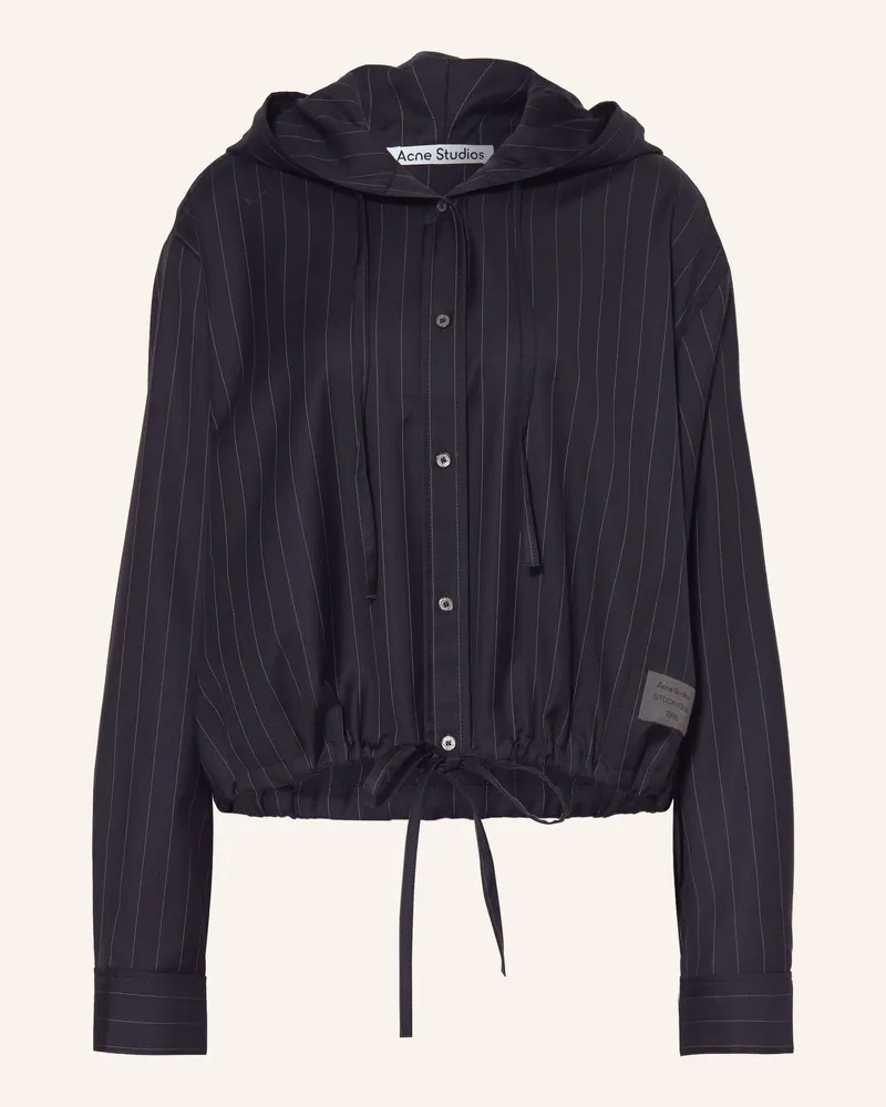 Acne Studios Overjacket blau Dunkelblau