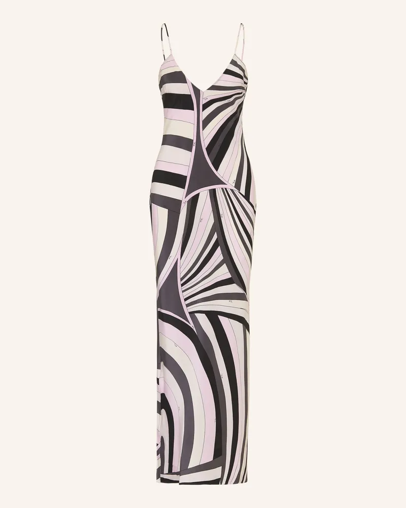 Emilio Pucci Seidenkleid Helllila