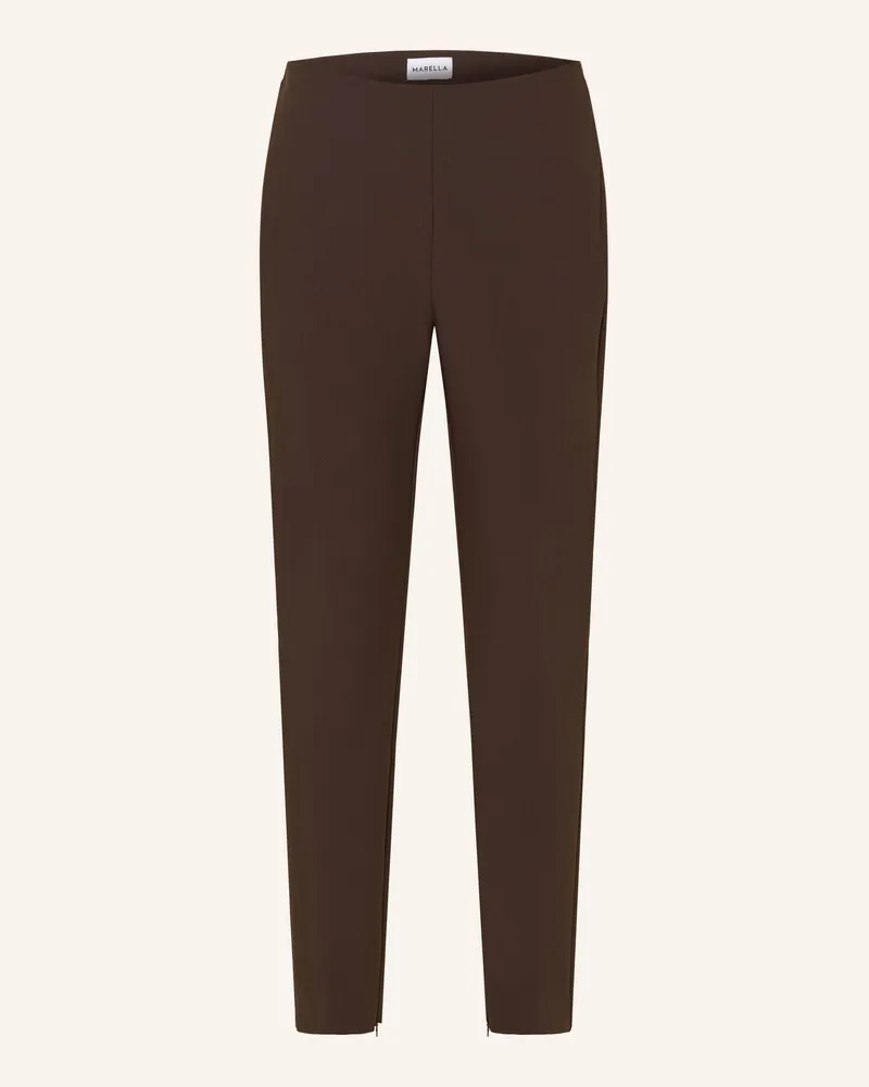 MARELLA Hose Mllastrale braun Dunkelbraun