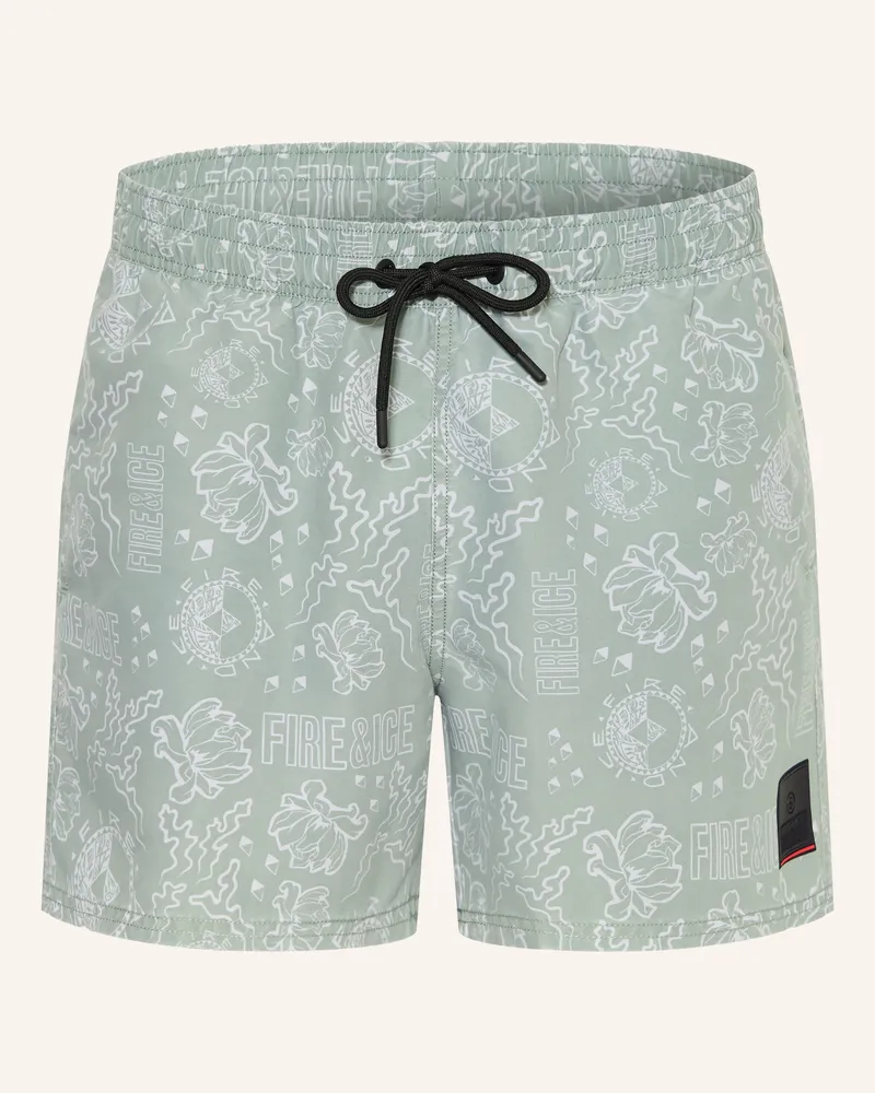 Bogner Fire & Ice Badeshorts nelson2 gruen Hellgrün
