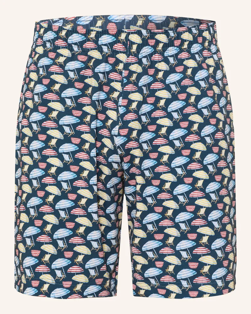 Mey Schlafshorts Blau
