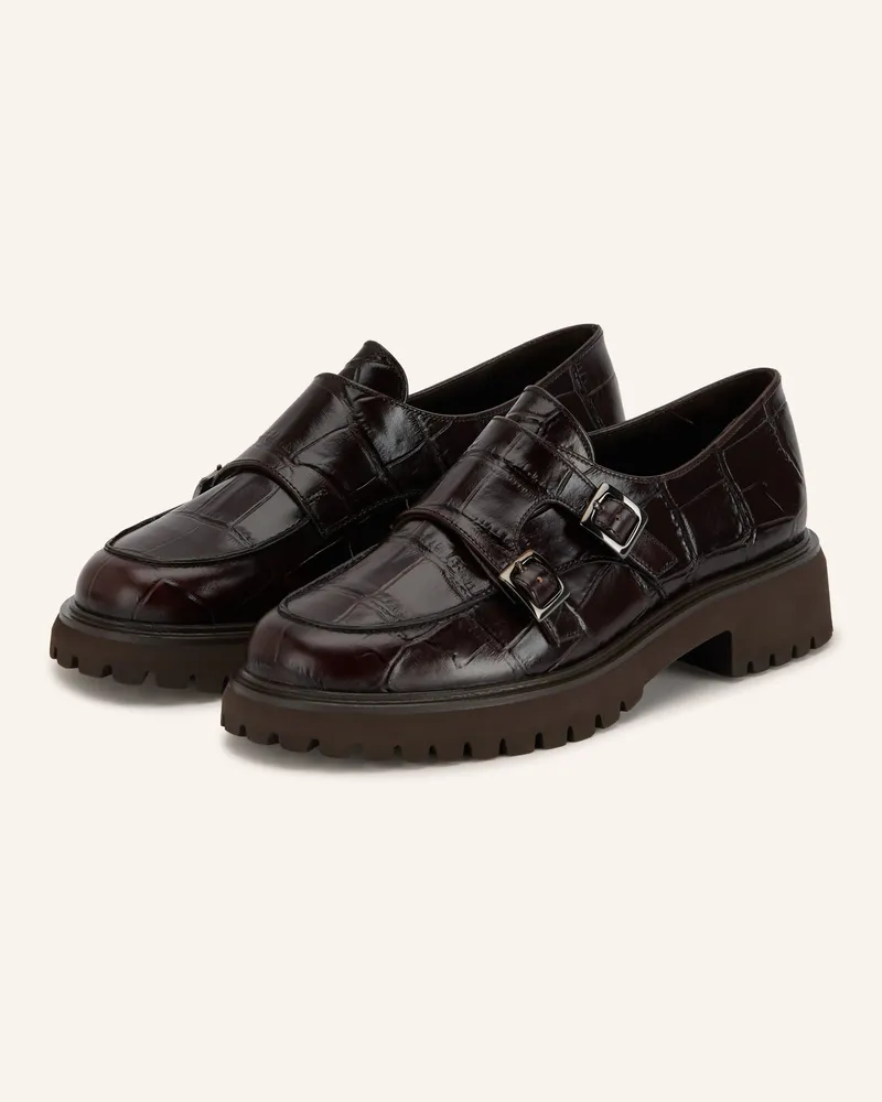paul green Double-Monks braun Dunkelbraun