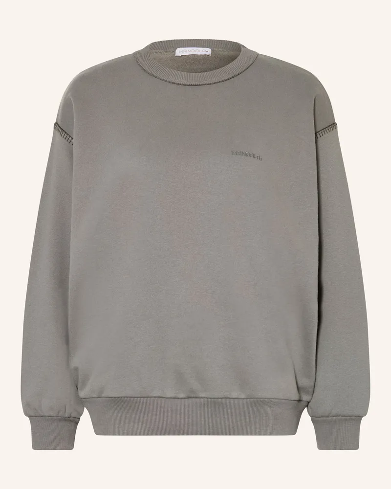Mandala Sweatshirt ALL YEAR Grau