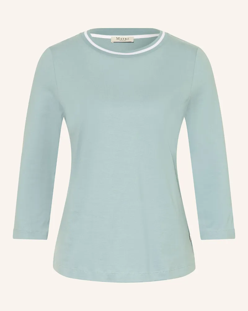 Maerz Shirt mit 3/4-Arm Petrol