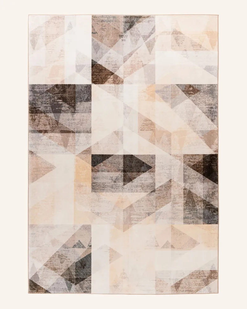 Kayoom Kurzflor Teppich SAPHIRA 900 Beige