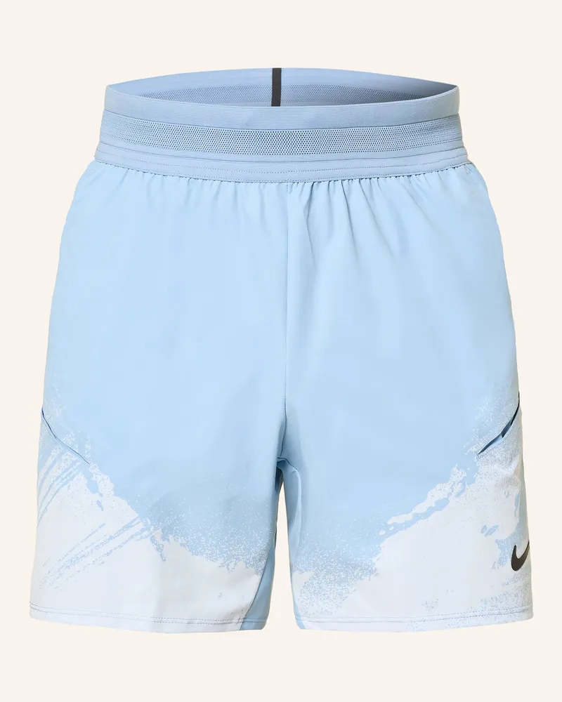Nike Tennisshorts Court Slam blau Hellblau