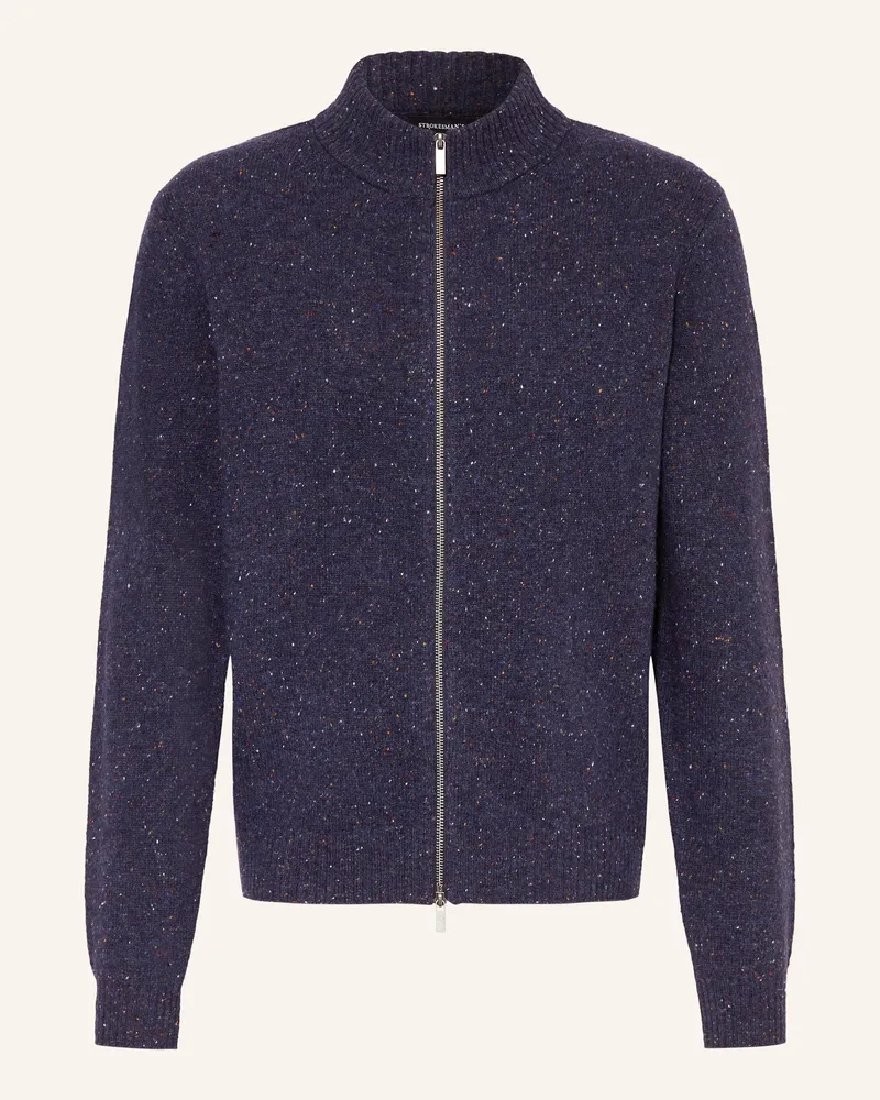Strokesman's Strickjacke blau Dunkelblau