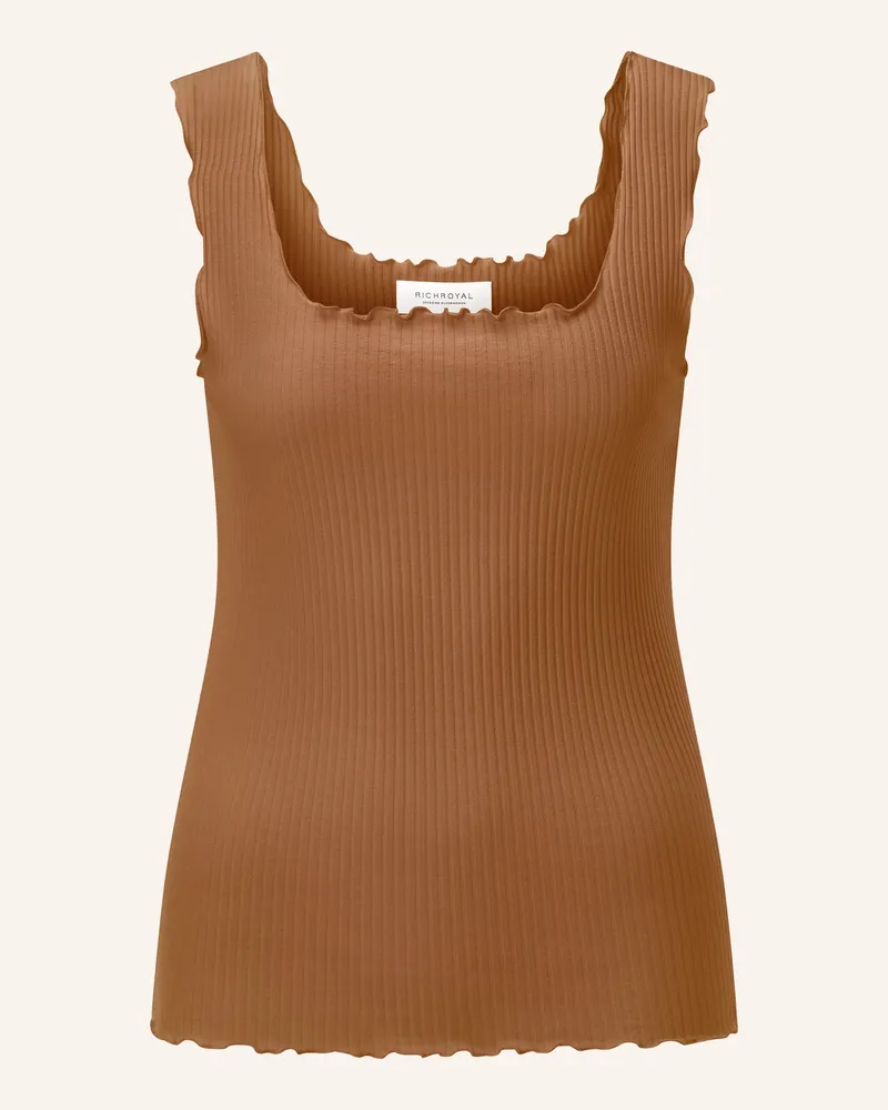 Rich&Royal Stricktop braun Braun