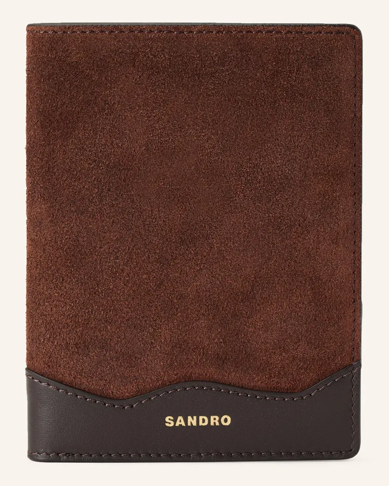 Sandro Kartenetui Dunkelbraun