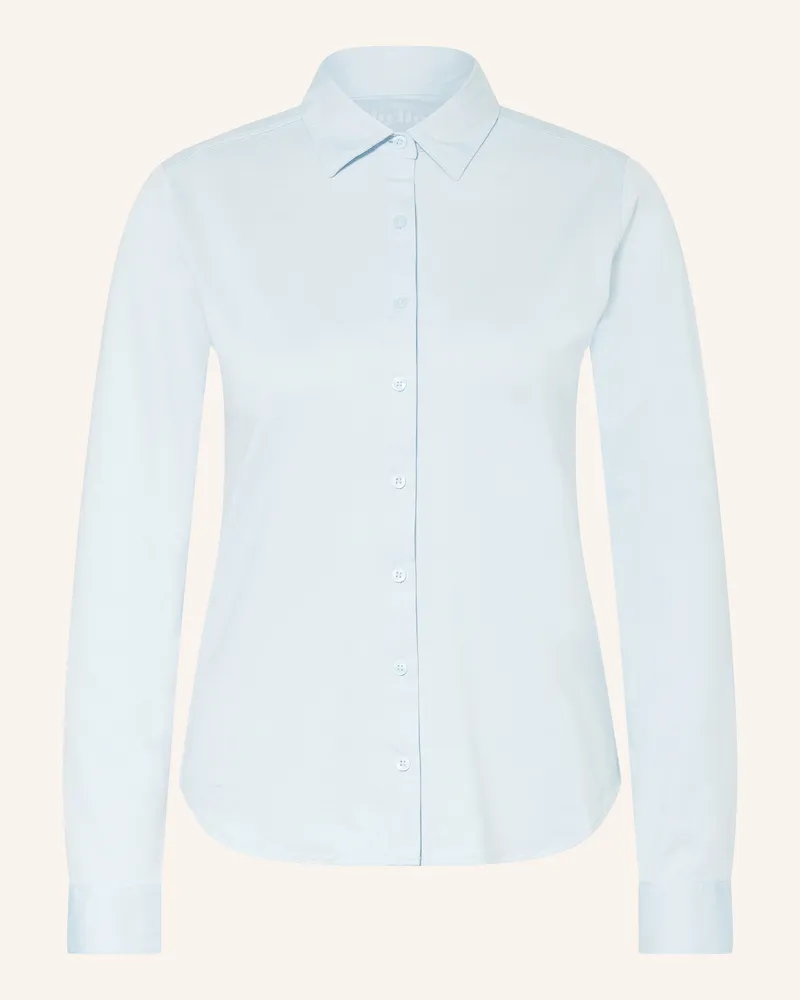 Thylie Hemdbluse LAUREL aus Jersey Hellblau