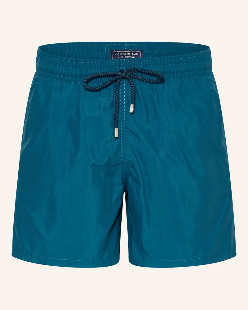 Vilebrequin Badeshorts MOOREA Petrol