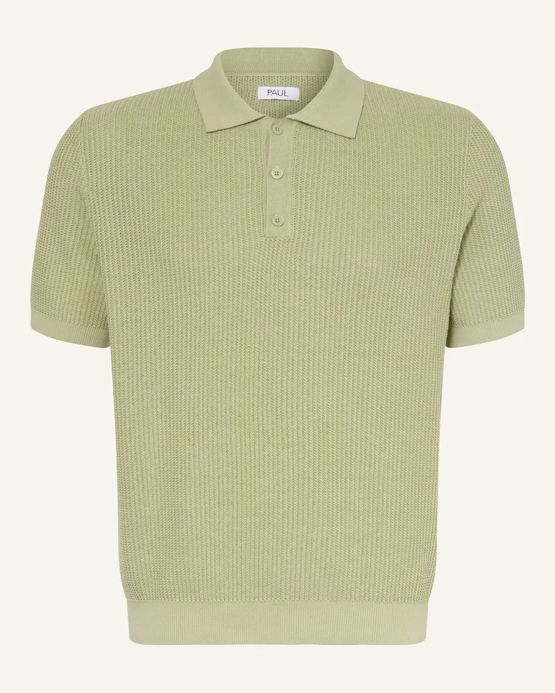 paul Strick-Poloshirt gruen Hellgrün