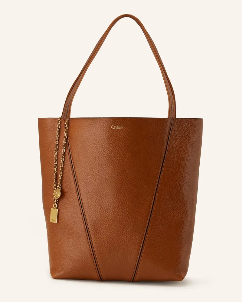 Chloé Shopper Spin braun Clay