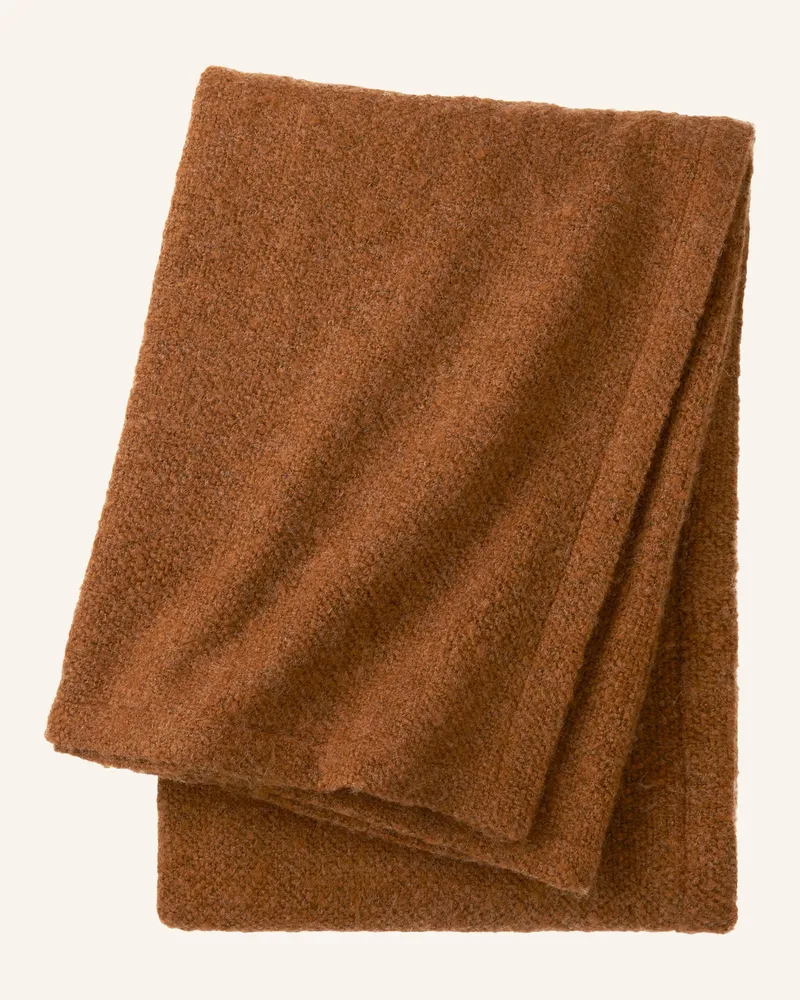 HUGO BOSS Plaid Donegal braun Braun