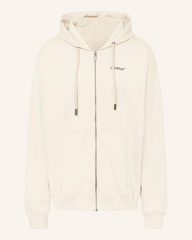OFF-WHITE Sweatjacke beige Beige