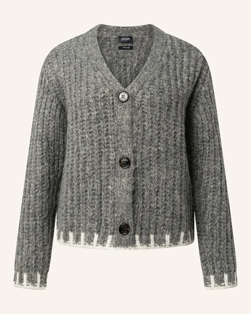 JOOP! Strickjacke Kulli grau Grau