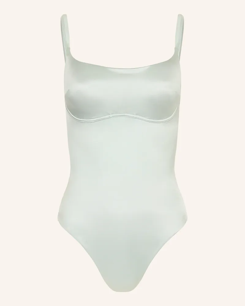 Calvin Klein Badeanzug CK SHINE Hellblau