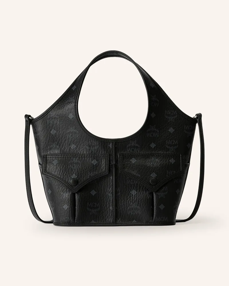 MCM Shopper Aren Vi schwarz Schwarz