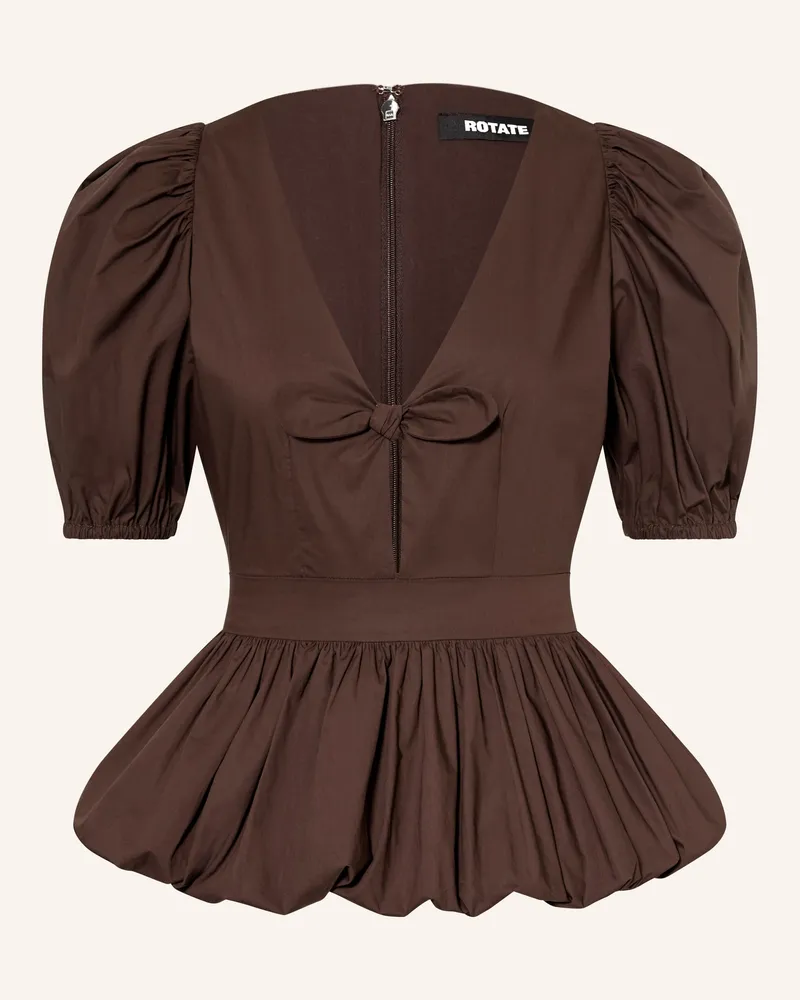 ROTATE Birger Christensen Blusenshirt braun Braun