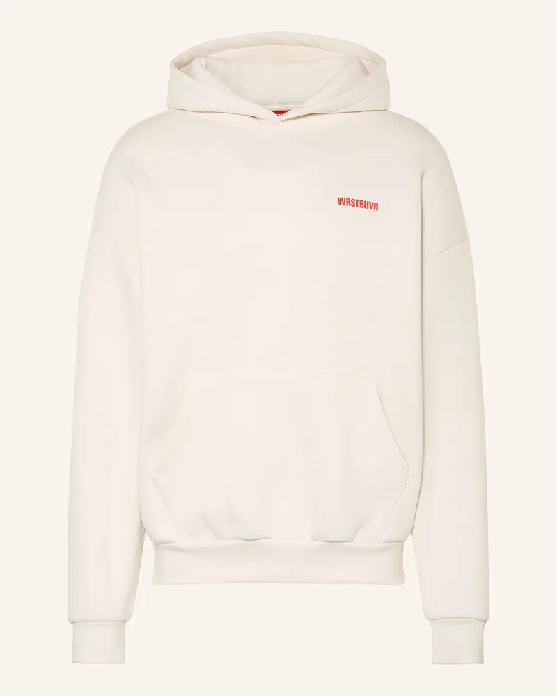 WRSTBHVR Hoodie Onro v3 weiss Creme