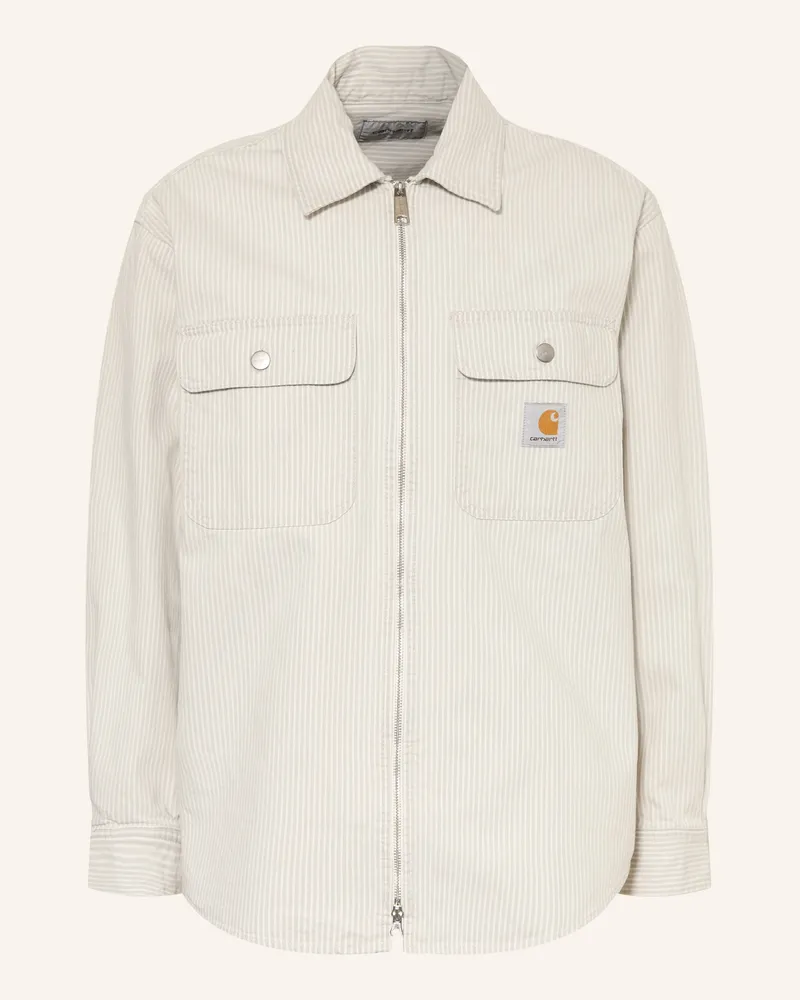 Carhartt WIP Overjacket MERCER Hellgrau