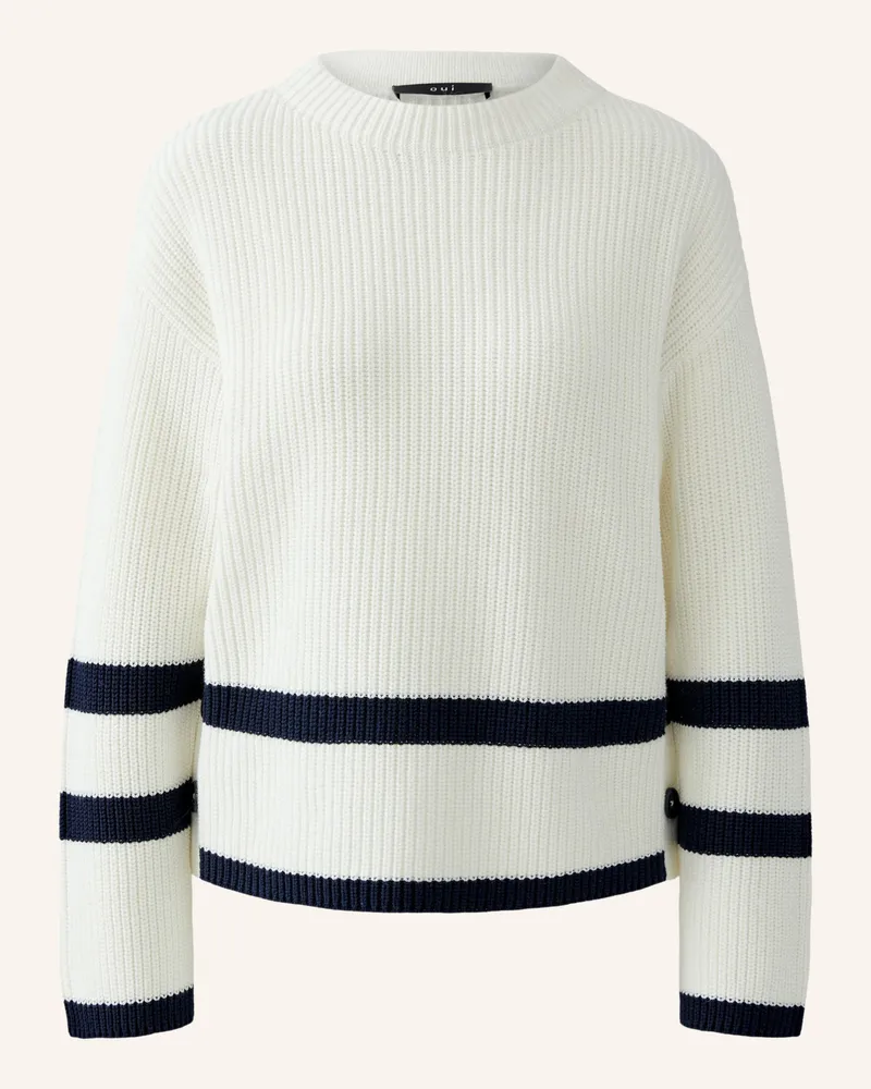 Oui  Pullover VINIAH Weiss