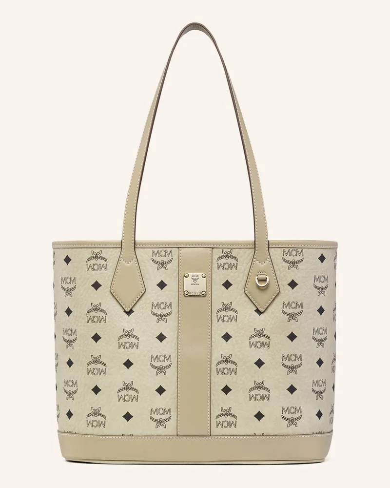 MCM Shopper Liz Small beige Hellbraun