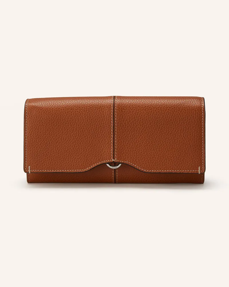 TOD'S Geldbörse braun Cognac