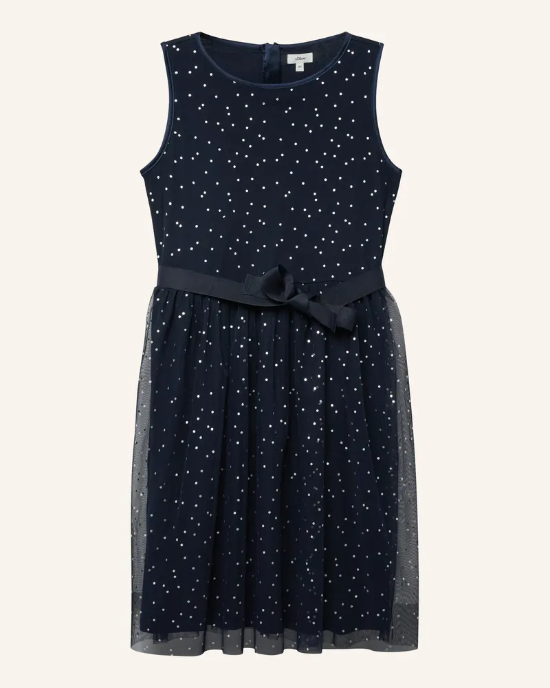 S.Oliver Kleid blau Blau