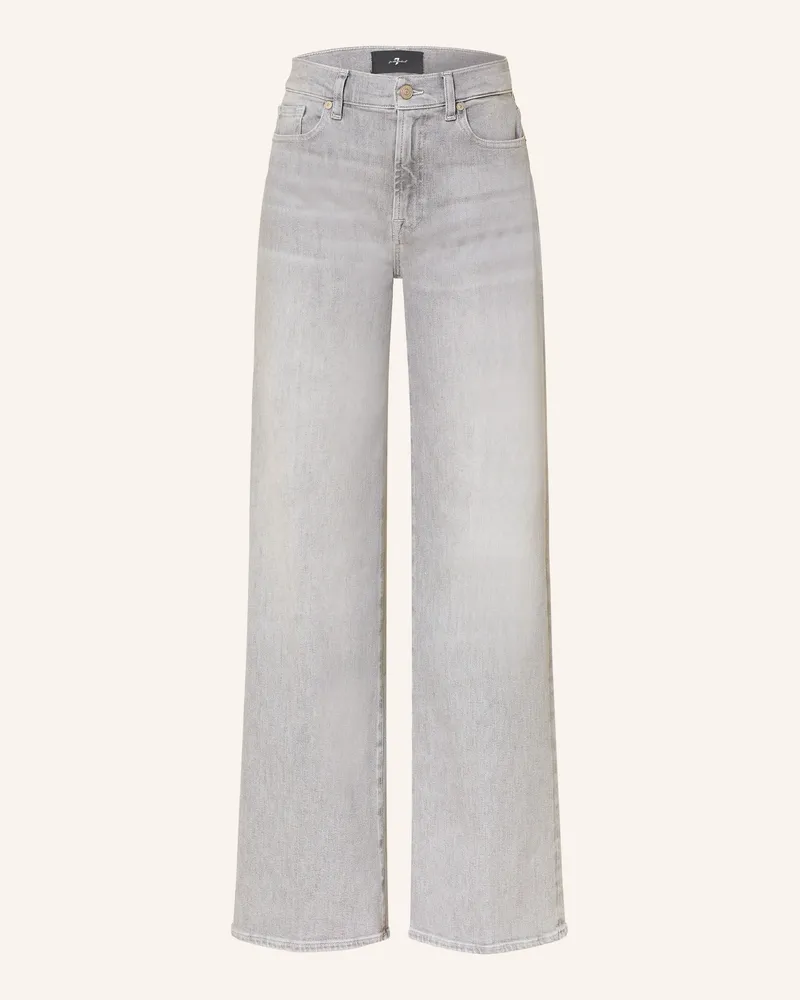 7 for all mankind Wide Leg Jeans Lotta grau 3nt