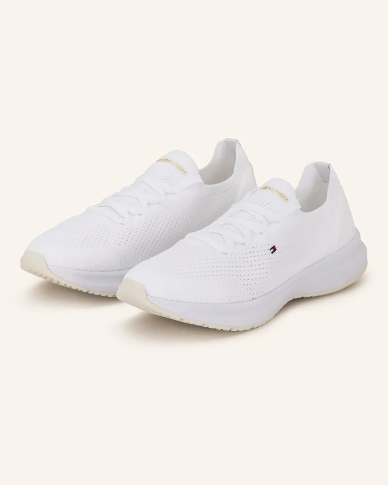 Tommy Hilfiger Sneaker Knit Runner weiss Weiss
