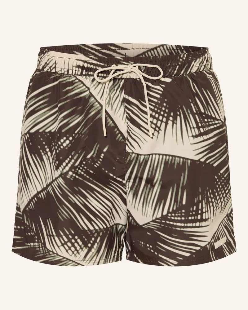 Calvin Klein Badeshorts Dunkelbraun