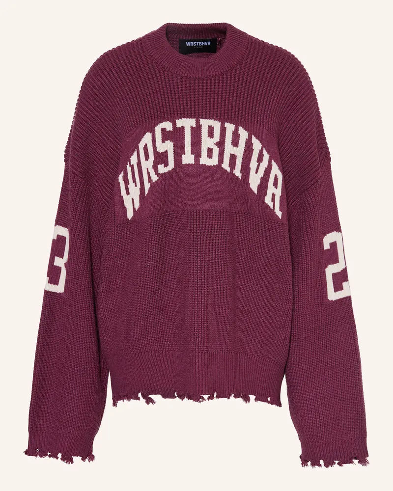 WRSTBHVR Pullover TOVE Fuchsia