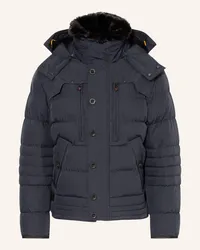 Wellensteyn Steppjacke STARSTREAM mit abnehmbarer Kapuze und Blau