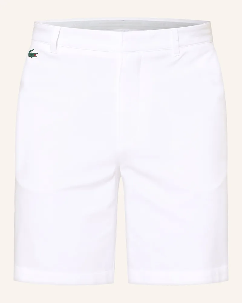 Lacoste Golfshorts Ultra Dry Regular Fit weiss Weiss