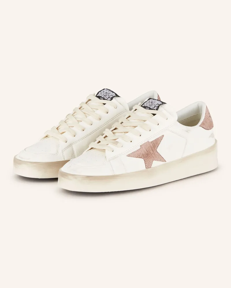 Golden Goose Sneaker Stardan weiss Weiss
